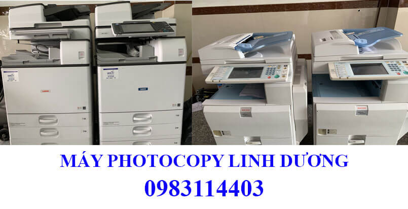 Máy photocopy được tuyển chọn kỹ lưỡng, vệ sinh thay thế vật tư khi giao máy cho khách