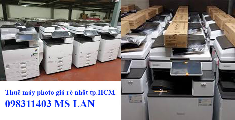 Thuê máy photocopy tại huyện Cần Giờ