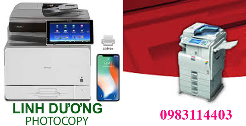 Thuê máy photocopy tại Linh Dương không cần đặt cọc, thủ tục đơn giản