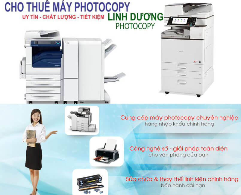 Gía thuê máy photocopy rẻ tiết kiệm chi phí