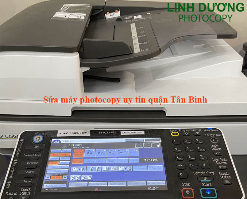 Sửa máy photocopy tại quận Tân Bình nhanh hiệu quả và uy tín