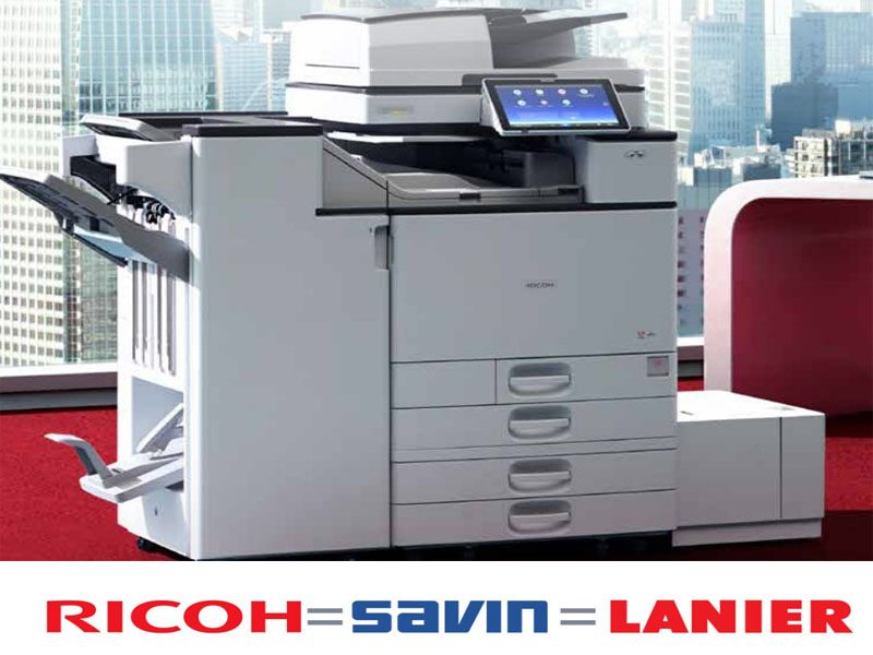 Thương hiệu nổi tiếng trong lĩnh vực máy photocopy Ricoh, Savin và Lanier