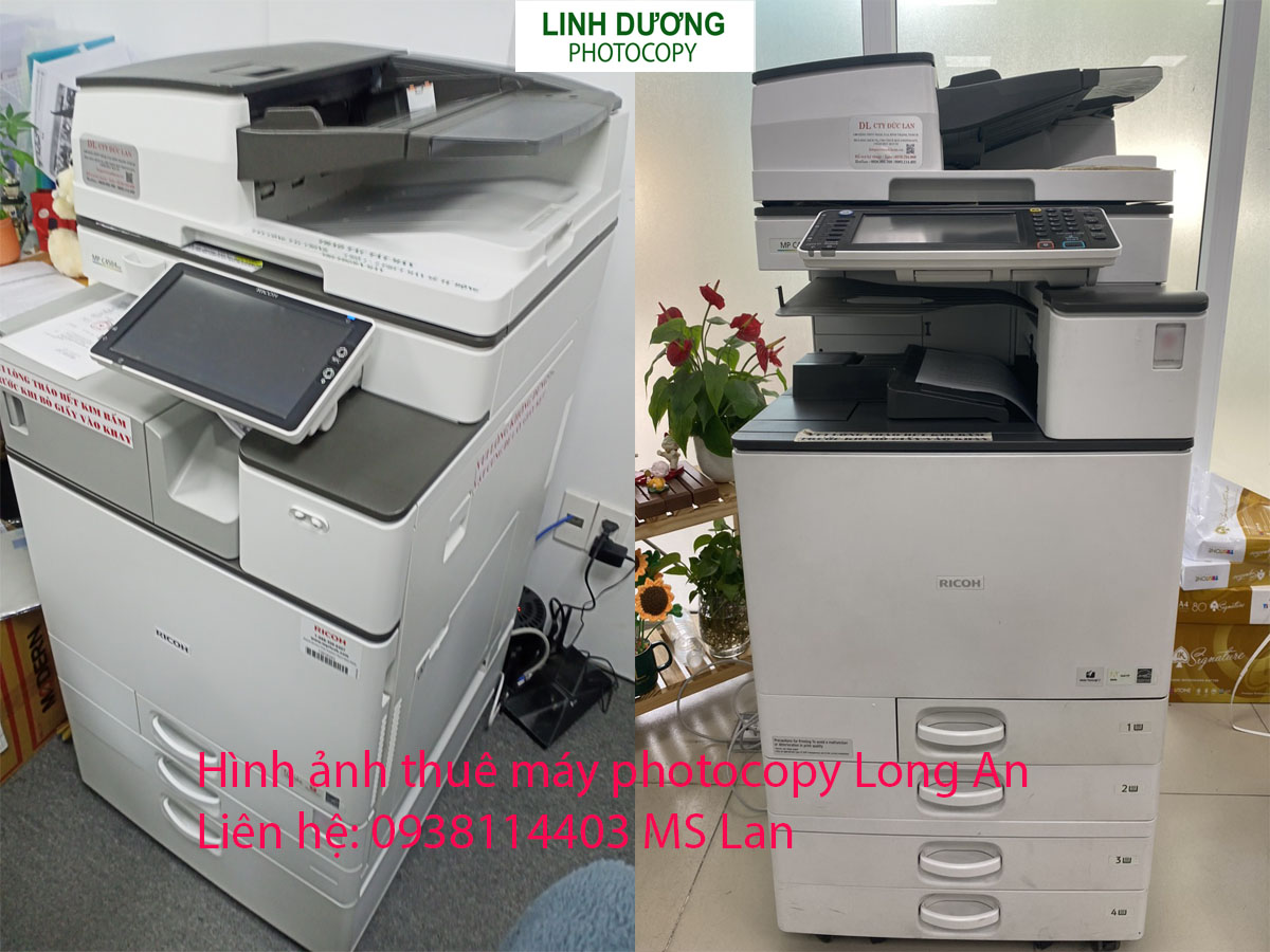 Bàn giao máy photocopy văn phòng tại Long An