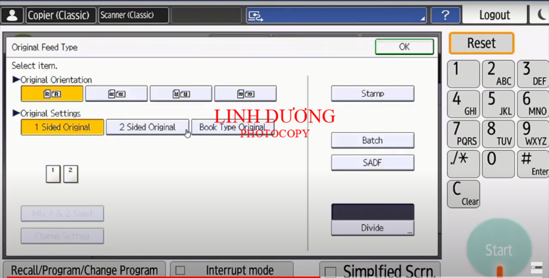 Cách scan CMND 2 mặt trên 1 trang bằng máy photocopy Ricoh và Toshiba