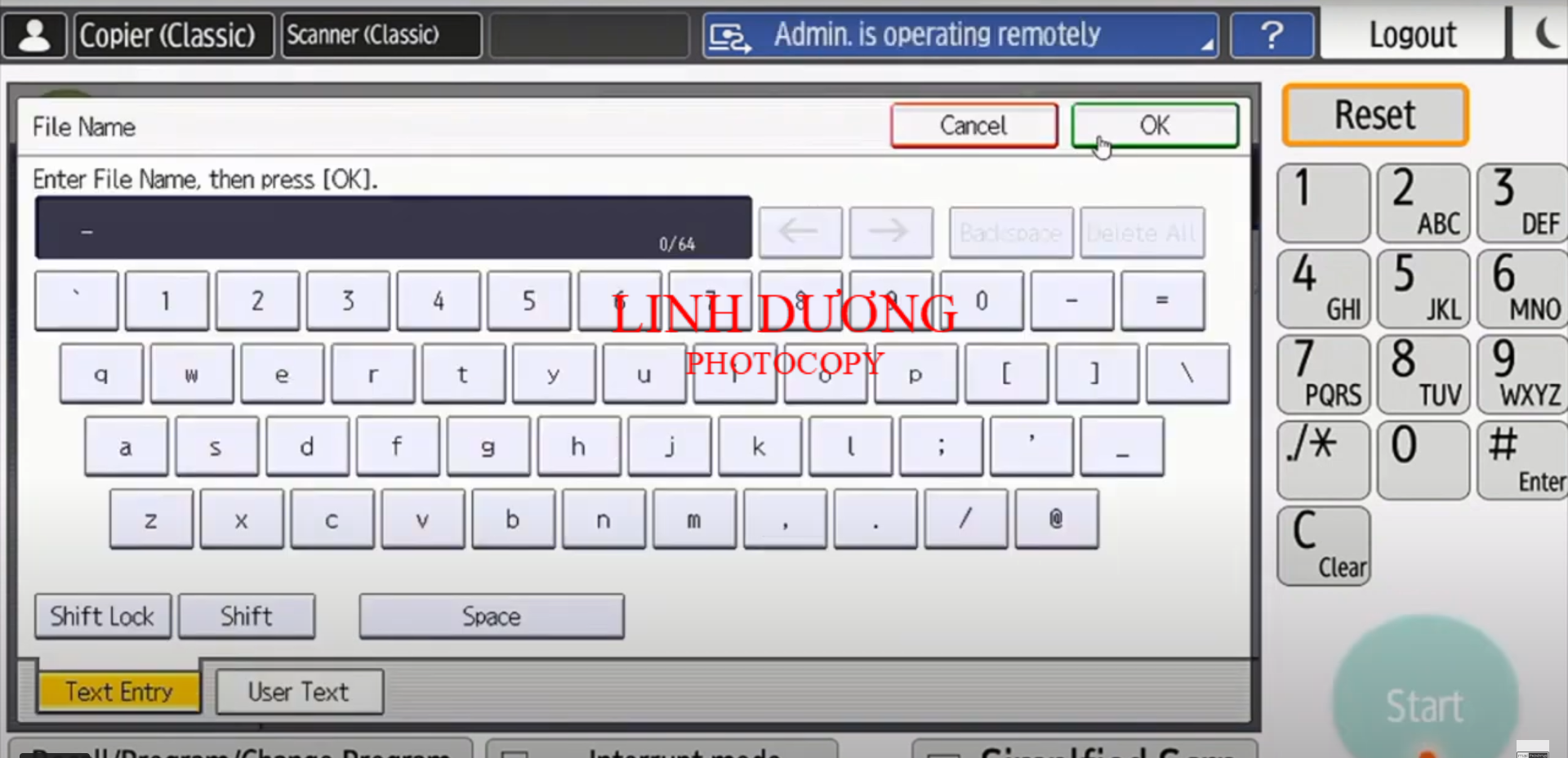Cách scan CMND 2 mặt trên 1 trang bằng máy photocopy Ricoh và Toshiba
