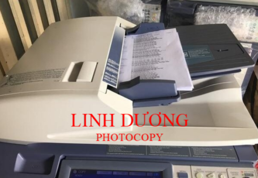 Cách chỉnh mực máy photocopy Toshiba