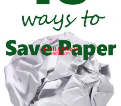 10 biện pháp tiết kiệm giấy photocopy hiệu quả