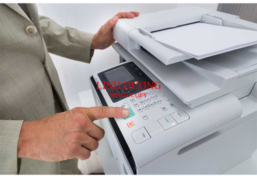 Máy photocopy có in được không?